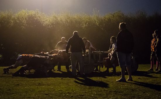 Floodlight training