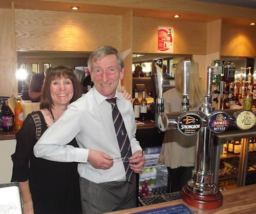 Gordon Wright and Jan