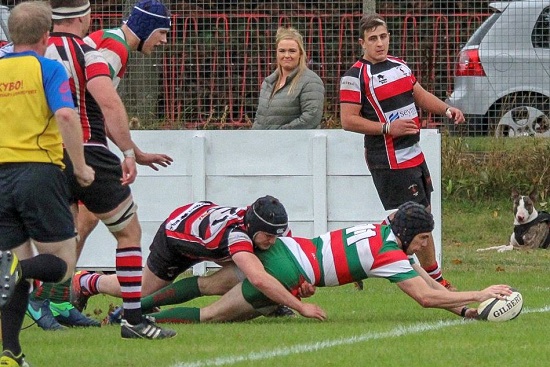 Hilditch try Rovers 55