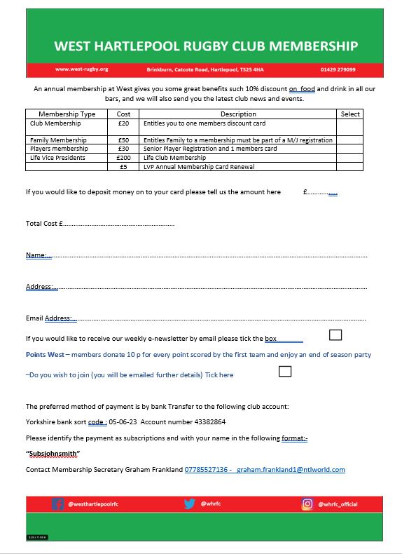 Membership 2019-2