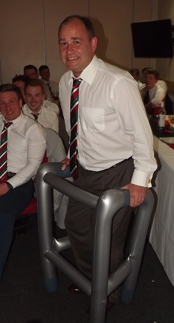 Stags Awards Vet of the Year Graeme Scott