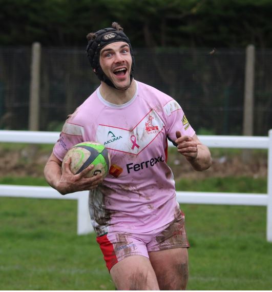 Aspatria Hilditch try pink