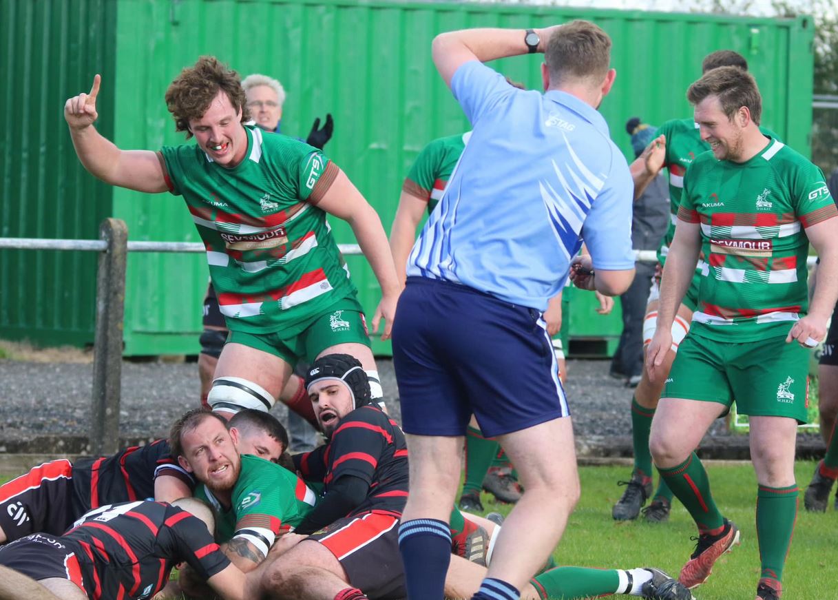 Aspatria Jay Corbett try
