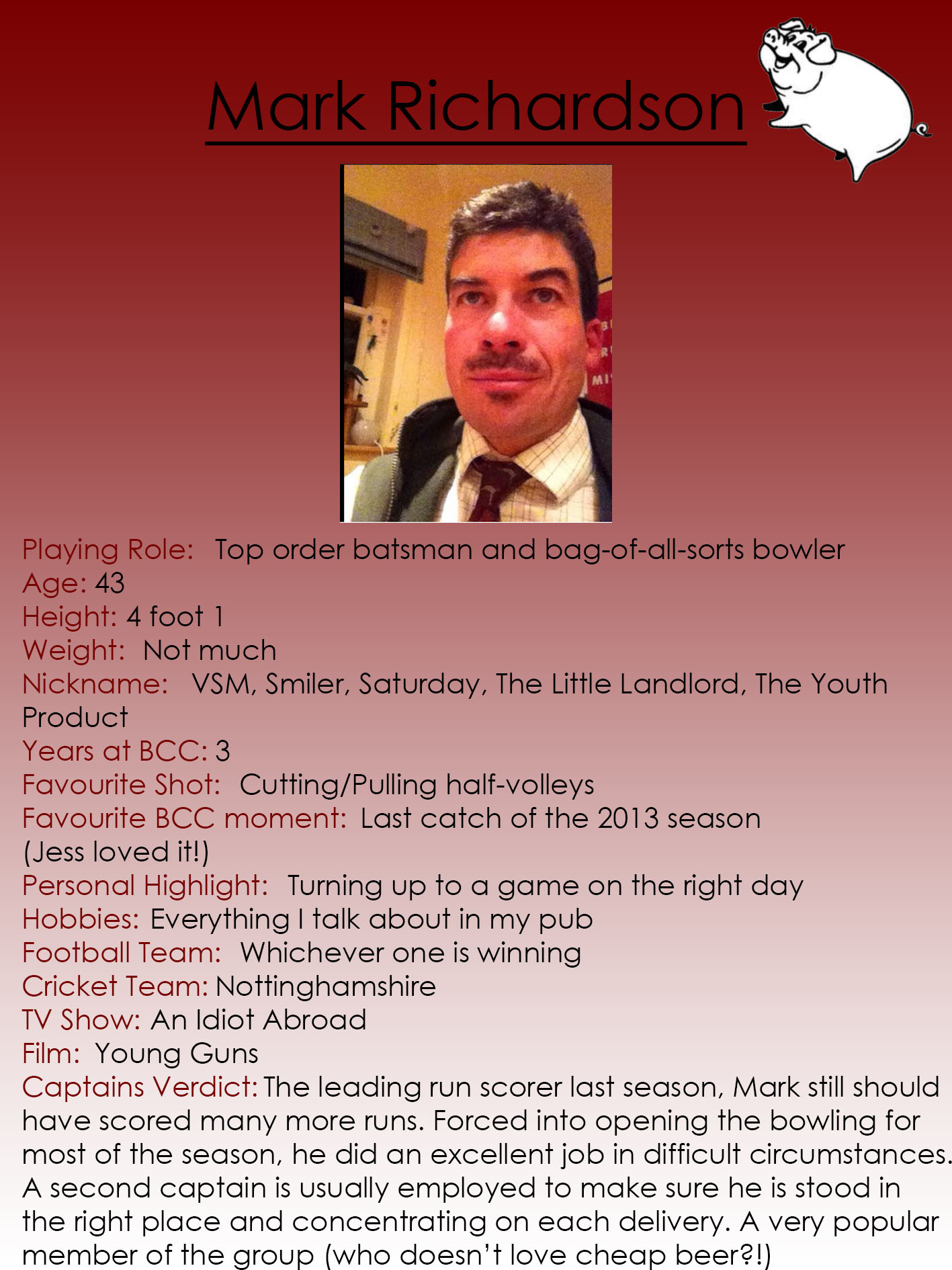 Mark Richardson 2015