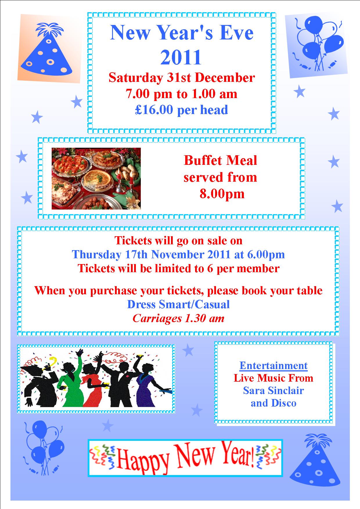 NEW YEAR'S EVE POSTER