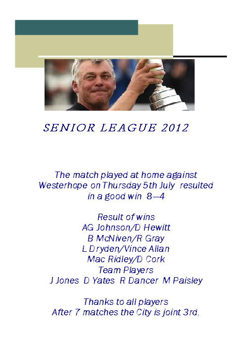 Seniors Match 5/7