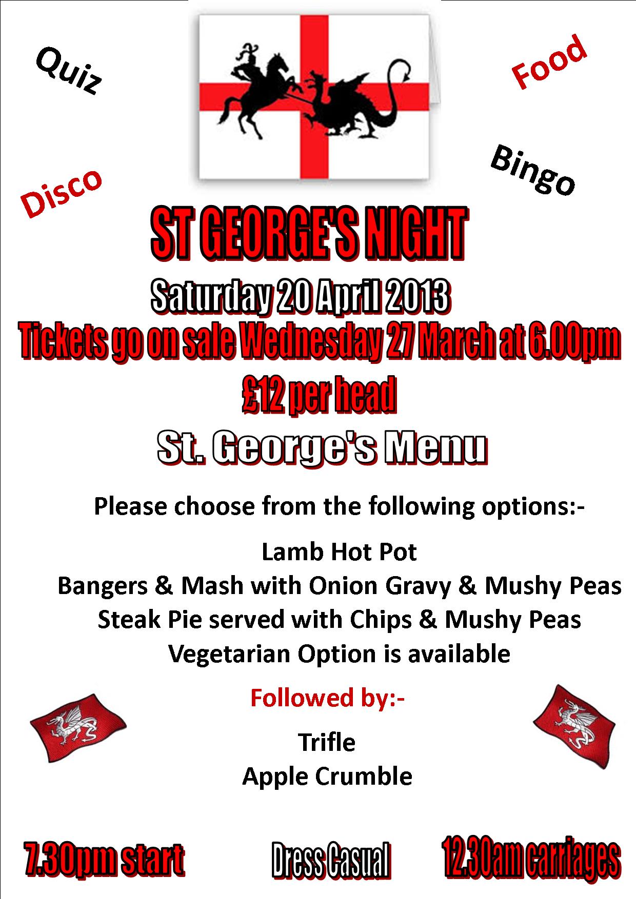 St Georges Night