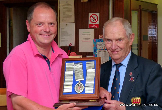 Tony Stevenson on winning the George Renwick Memorial Medal Tony Stevenson on winning the George Renwick Memorial Medal