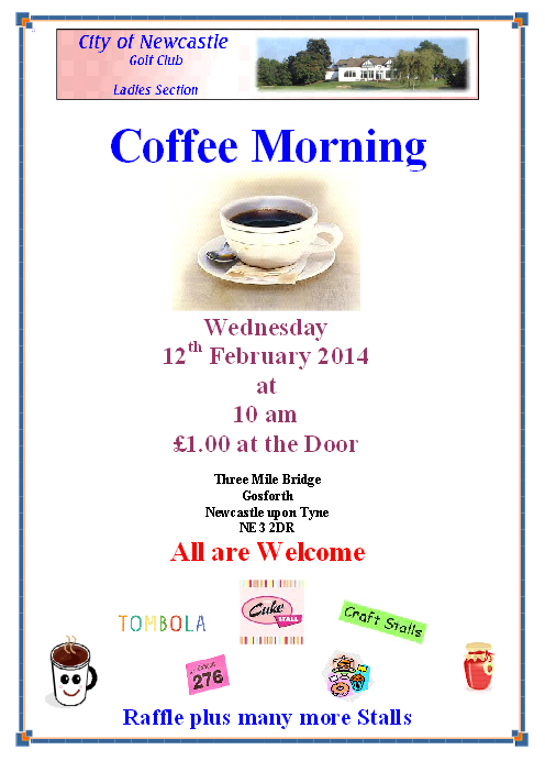 Ladies' Coffee Morning 2014