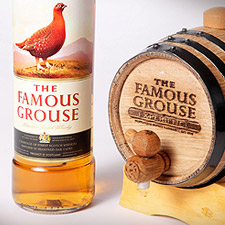 famous grouse with cask