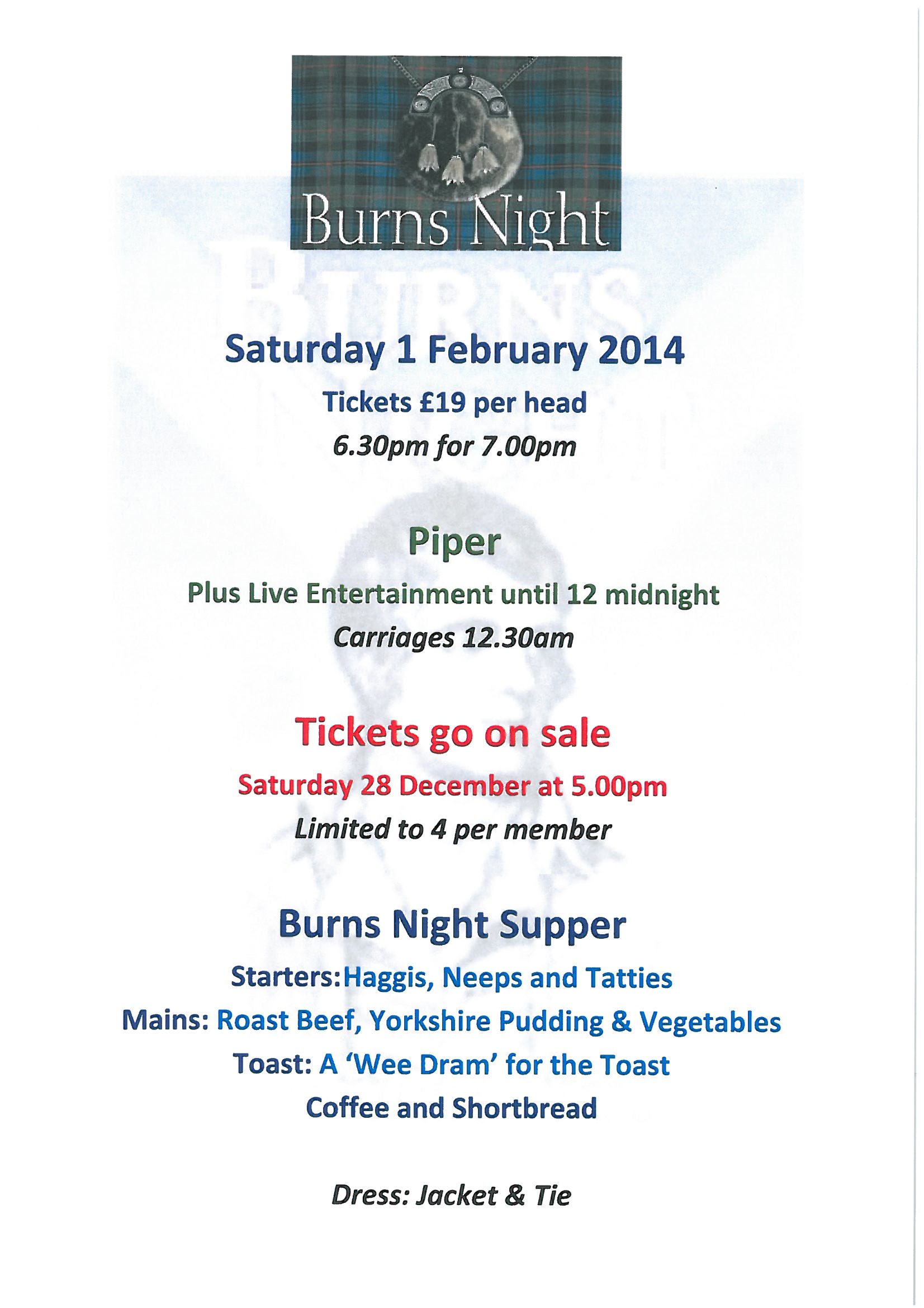Burns Night