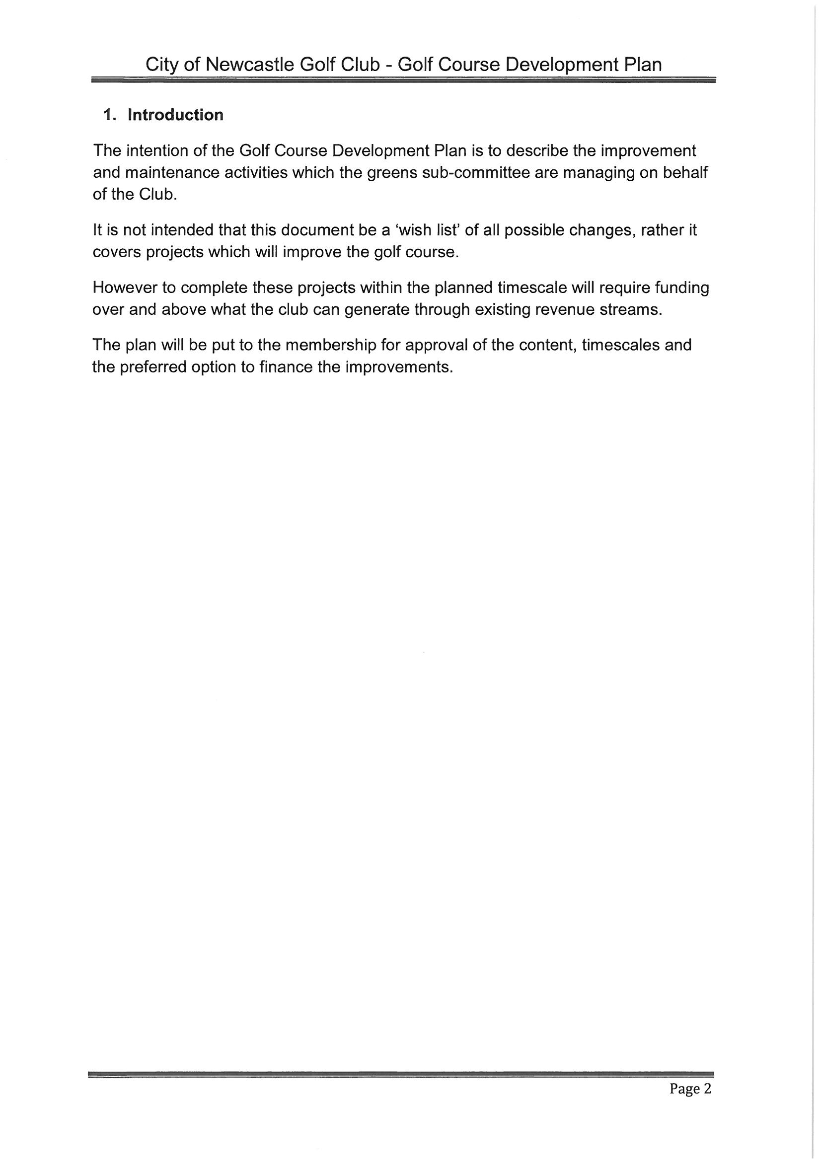 course development plan 2