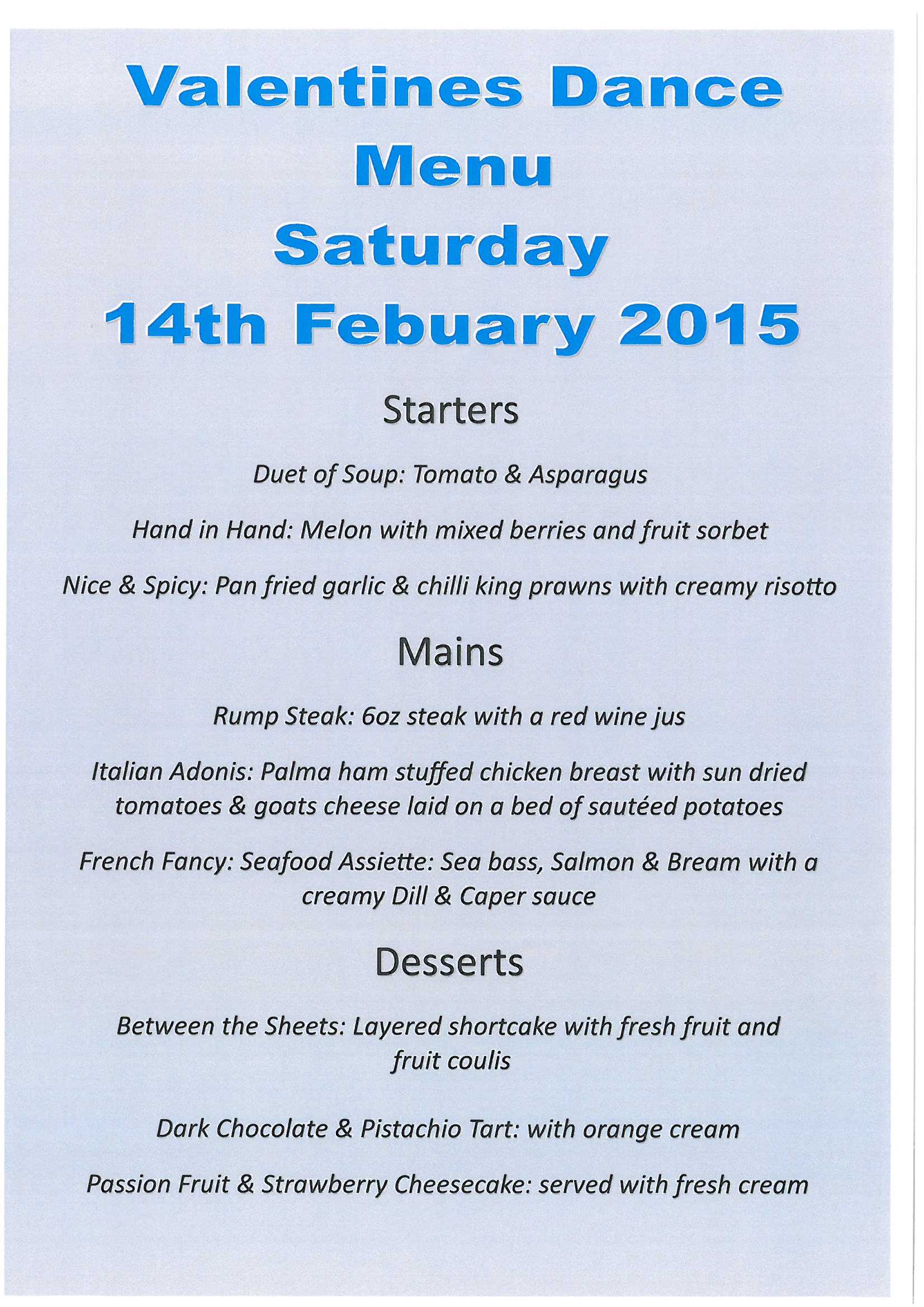 Valentines Dance 2015