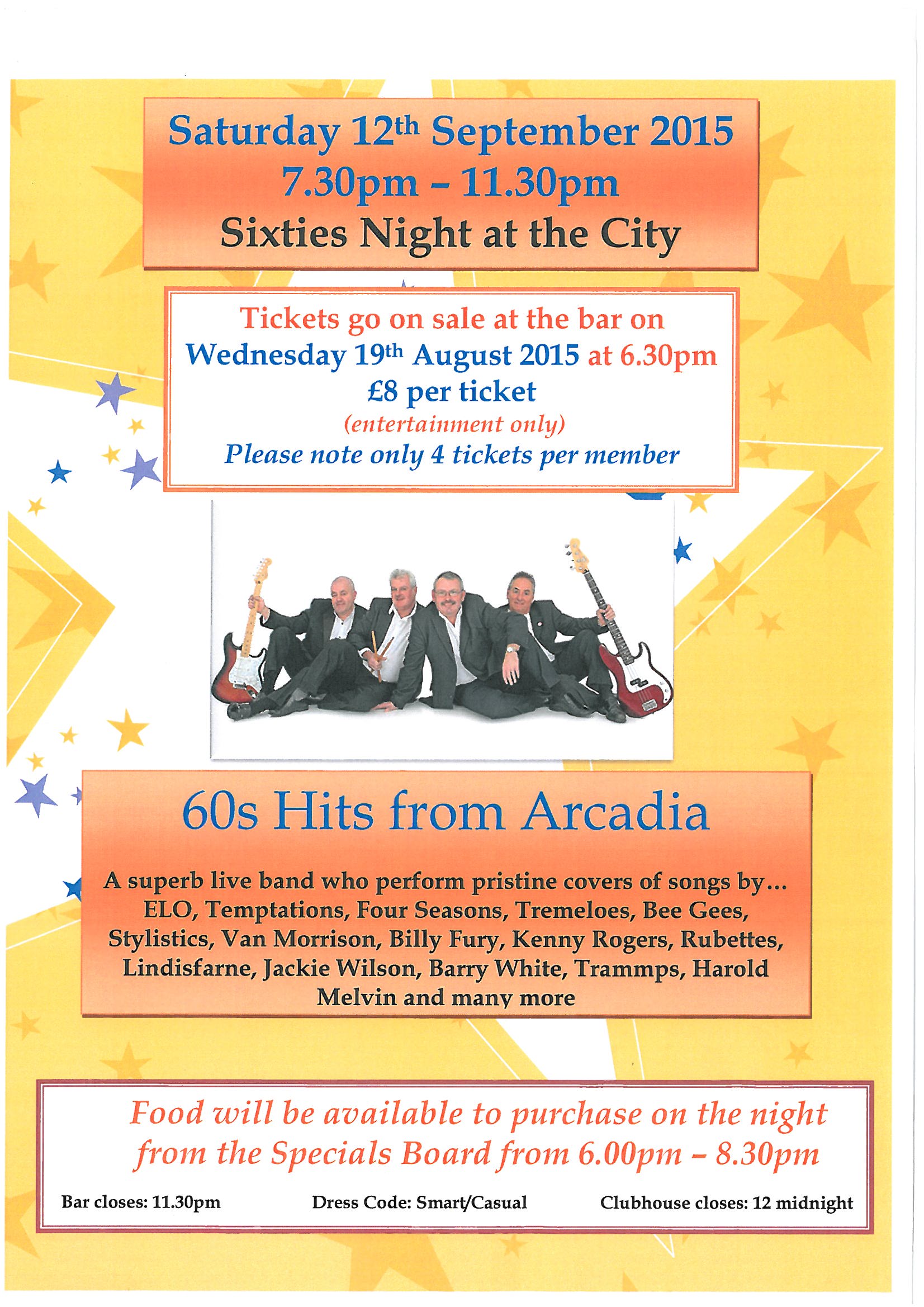 Sixties Night
