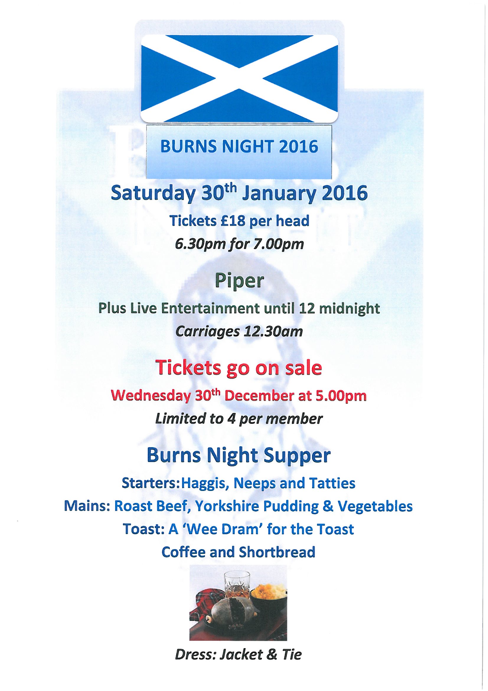 Burns Night 2016