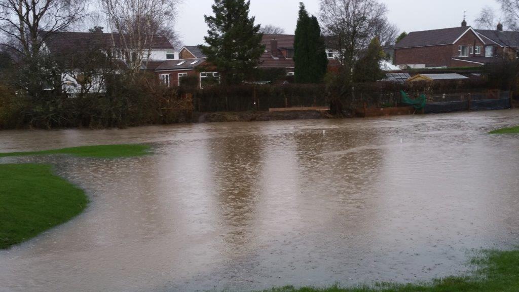 5th Jan 2016 - 14th new feature in front of green submerged