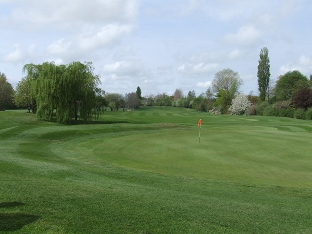 18th looking back to the tee