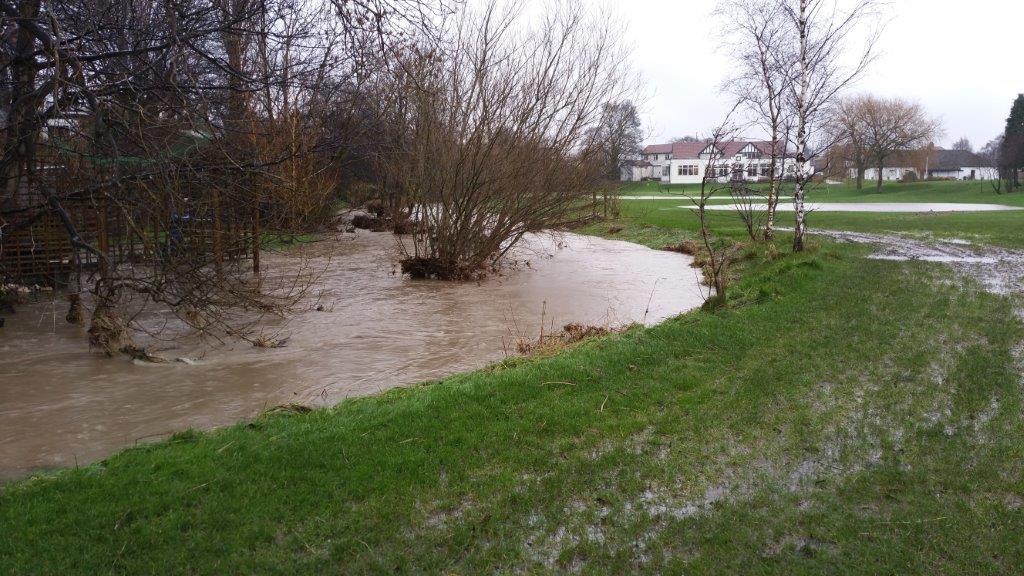 5th Jan 2016 - 18th Fairway from left bridge looking towards the clubhouse
