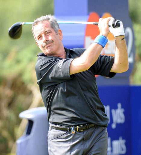 Sam Torrance during the British Seniors Open, Royal Troon Golf Club, Ayrshire.